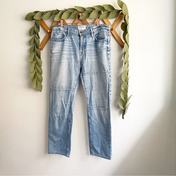 Frame Le Grand Garçon Jeans w/damage - Picture 1 of 10